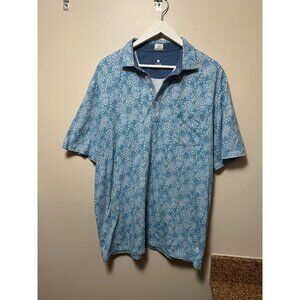Johnnie-O Floral Polo Shirt‎ - Size XL